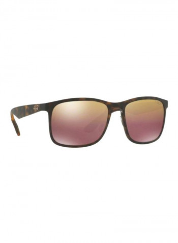 Men's UV-Protection Square Sunglasses - Lens Size: 58 mm