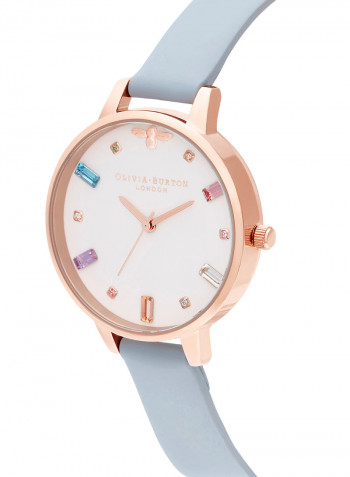 Women's Leather Analog Wrist Watch OB16RB12