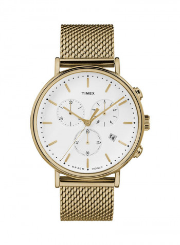 Men's Metal Analog Wrist Watch