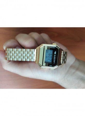 Stainless Steel Digital Wrist Watch