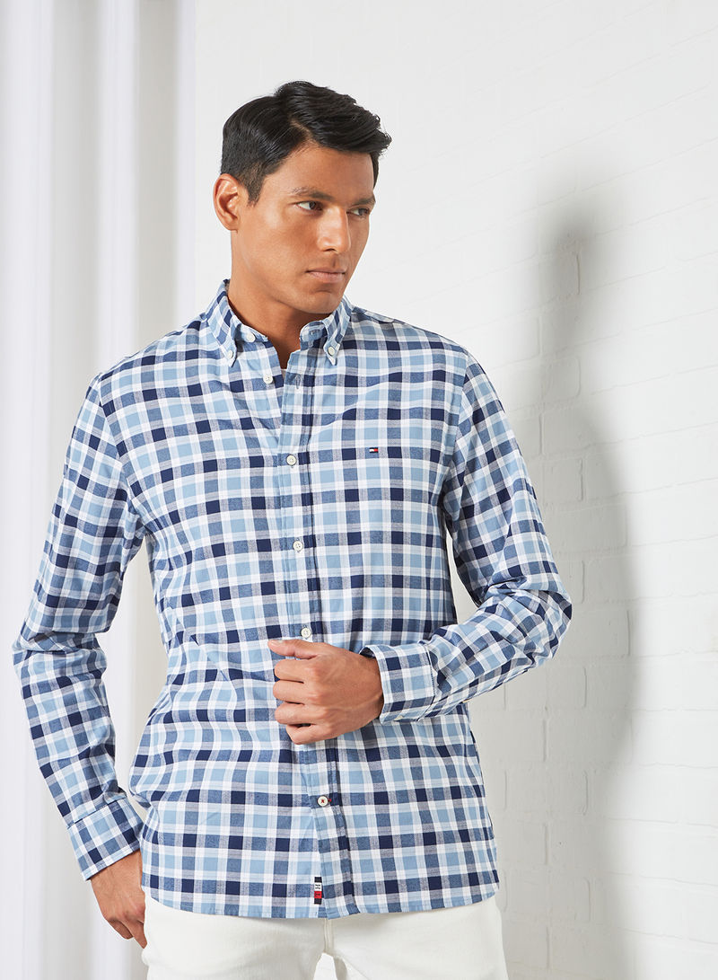 Checkered Oxford Shirt Multicolour