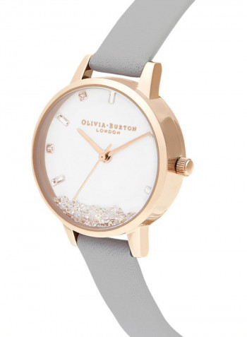 Women's Leather Analog Wrist Watch OB16SG08