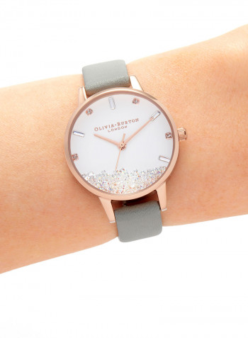 Women's Leather Analog Wrist Watch OB16SG08