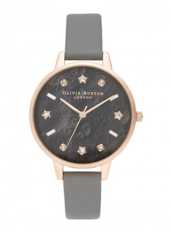 Women's Leather Celestial London Analog Watch OB16GD55