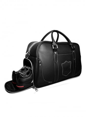 Portable Golf Duffle With Built-In Shoe Bag 50x30x35cm