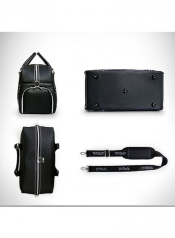 Portable Golf Duffle With Built-In Shoe Bag 50x30x35cm