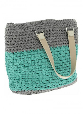 Valencia Crochet Kit Grey/Green