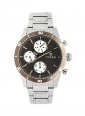 Men's Stainless Steel Chronograph Wrist Watch T90105KM01