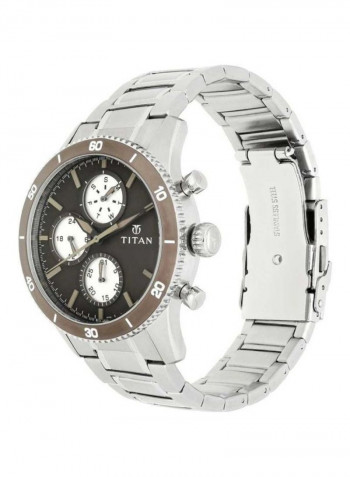 Men's Stainless Steel Chronograph Wrist Watch T90105KM01