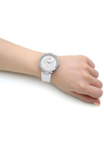 Women's Leather Analog Watch-1782352