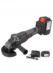 Electric Angle Grinder Tool Kit Black/Red 38 x 31centimeter