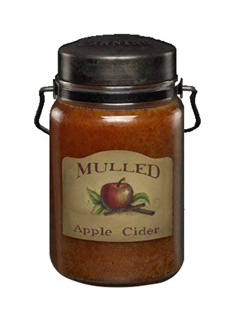 Mulled Apple Cider 26Oz Jar Candle