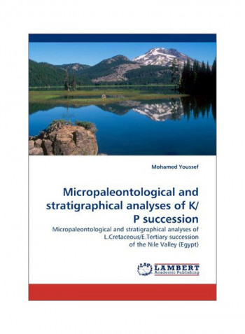 Micropaleontological And Stratigraphical Analyses Of K/P Succession Paperback
