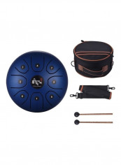 Hand Pan Drum with Drum Mallets Carry Bag