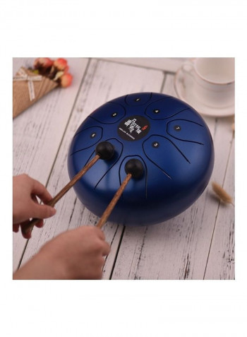 Hand Pan Drum with Drum Mallets Carry Bag