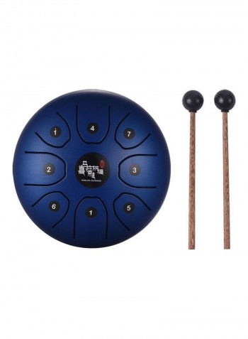 Hand Pan Drum with Drum Mallets Carry Bag