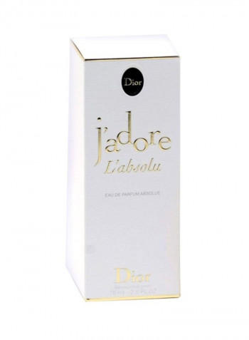Jadore L'absolu EDP 75ml