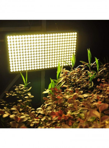 LED Plant Grow Light For Indoor Plants With External Switch Timer Silver