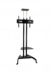 Lcd/Led/Plasma Tv'S Trolley Cart Atlfs-03S Tmwm-3002 Black