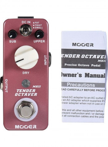 Tender Mkii Octave Guitar Effect Pedal