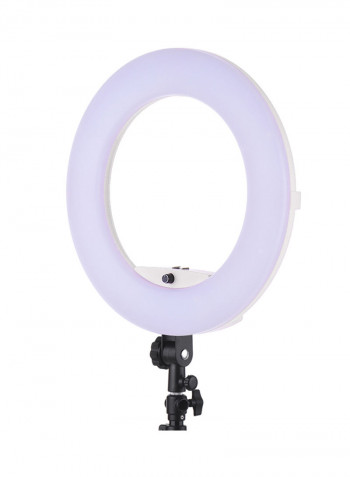 Macro LED Video Ring Light Lamp White