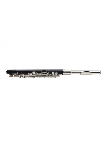 Silver Plated Piccolo Flute With Accessories