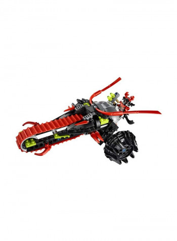 210-Piece Ninjago Warrior Bike Building Set 70501