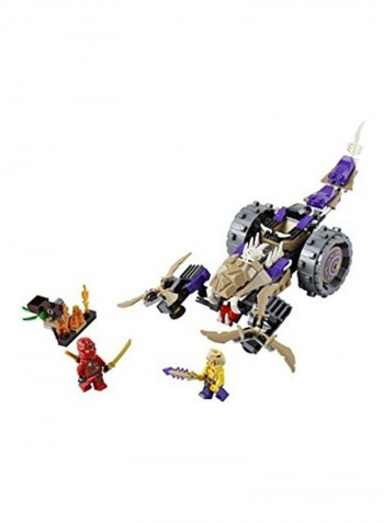 219-Piece Ninjago Anacondrai Crusher Building Toys Set