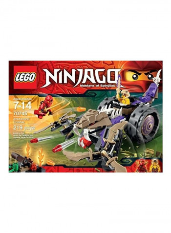 219-Piece Ninjago Anacondrai Crusher Building Toys Set