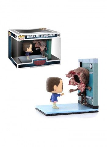 Pop Movie Moments Stranger Things Eleven And Demogorgon Bobblehead 22.86x10.16x15.24cm