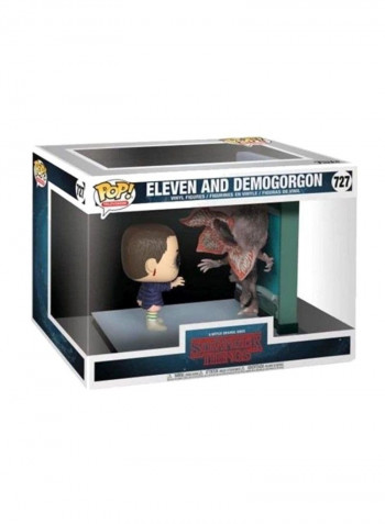 Pop Movie Moments Stranger Things Eleven And Demogorgon Bobblehead 22.86x10.16x15.24cm