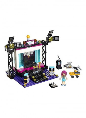 194-Piece Friends Pop Star TV Studio Building Toys Set