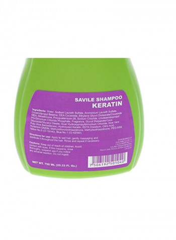 6-Piece Keratin Shampoo 750مل