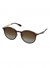 Polarized Round Sunglasses - Lens Size: 51 mm