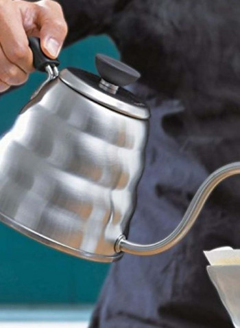 Gooseneck Buono Stovetop Tea Coffee Kettle 1.2L 1.2 l 1274320 Silver/Black