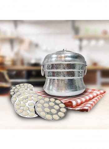 Aluminum Cooking Pot Silver