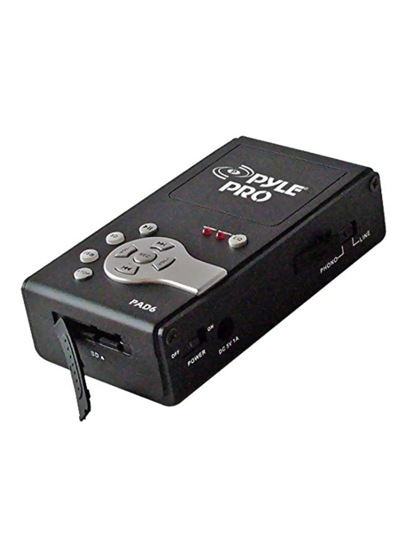 Audio To USB Interface And Recorder Black