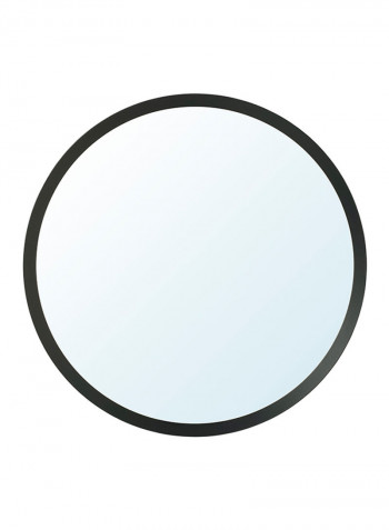 Round Mirror Grey 80centimeter