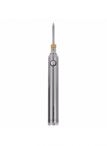 Mini Portable Battery Soldering Iron Silver