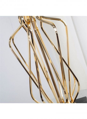 LED Metal Lamp White 37 x 15 x 67centimeter