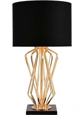 LED Metal Lamp Yellow 37x15x67centimeter