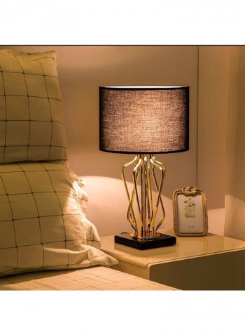 LED Metal Lamp Yellow 37x15x67centimeter