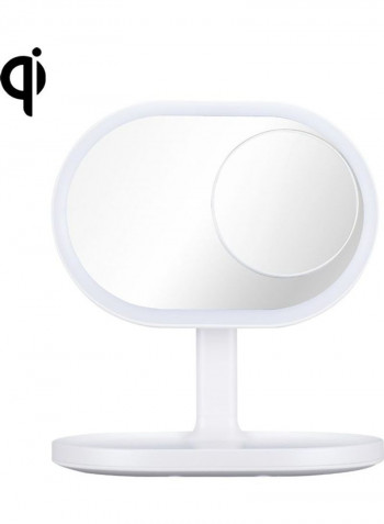 QL3 Beauty Mirror Table Lamp White 25 x 19 x 28centimeter