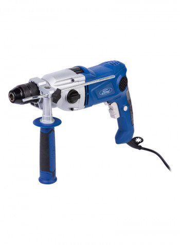 2-Gear Keyless Impact Drill Blue/Black