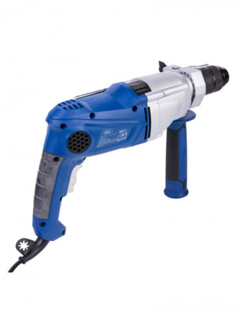 2-Gear Keyless Impact Drill Blue/Black