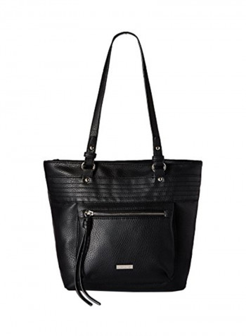 Polyester Blend Handbag LWHB02103BLACK Black