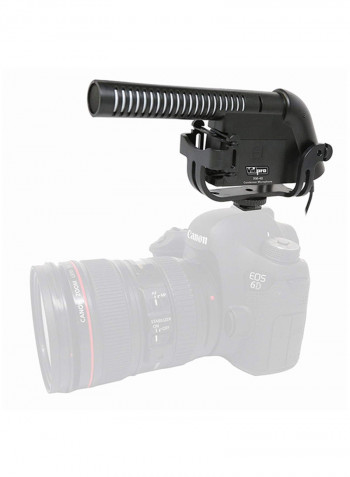 Video And Broadcast Condenser Microphone B01MYLTRZY Black