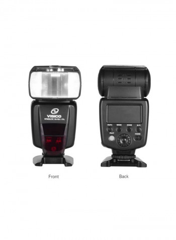 Wireless Trigger Camera Speedlite Flash Light 6.1x7.5x19centimeter Black