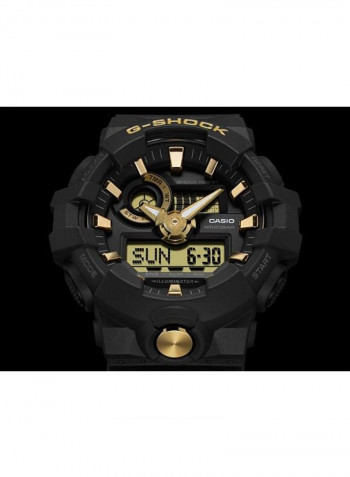 Men's Water Resistant Digital/Analog Watch GA-710B-1A9