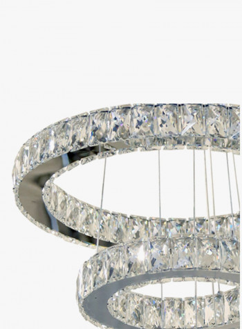 Criss Pendant Lamp Silver